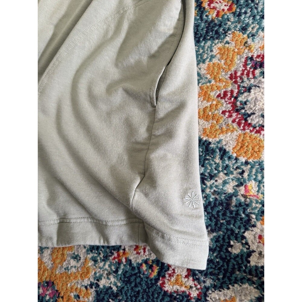 Athleta Pranayama Restore Rib Wrap in Sage Green Women’s Size XL Pockets Lounge - Picture 9 of 10